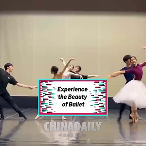 2.6K views · 45 reactions | Children from earthquake-stricken Gansu province join the National Ballet of China for an unforgettable experience! They experience the beauty of #ballet firsthand by participating in various activities. (Videos: Zhang Yu'an) | China Daily | Facebook