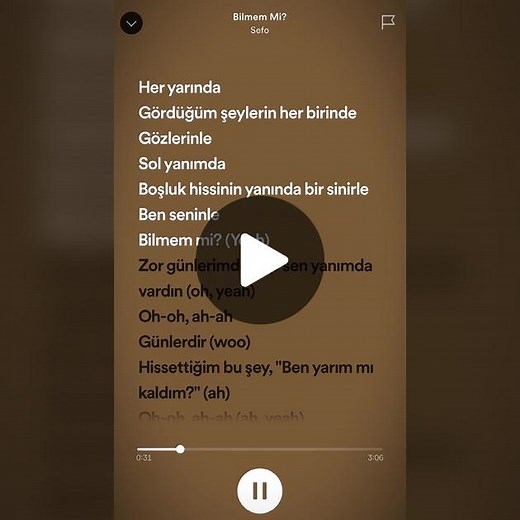 Sefo - Bilmem Mi? Speed Songs