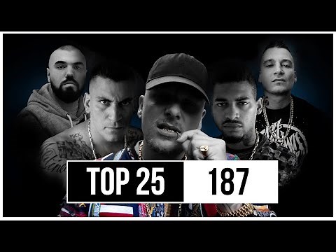 Top 25 der MEISTGEHÖRTEN SONGS von der 187 STRAßENBANDE 🐊🔥