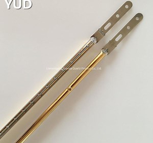 [Hot Item] Customized 13195X Half Gold Short Wave Halogen Infrared Heating Lamp for Poultry