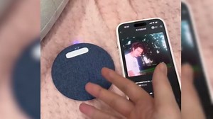 2026 Upgrade Bluetooth Pillow Speakers for Sleeping,Sleep Speaker Under Pillow, with White Noise Timer Wireless Sleep Aid Pillow Speaker for Adult Kids (1pc, Blue)