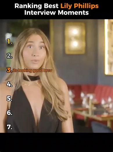Ranking Best Lily Phillips Interview Moments #lilyphillips #grillingwithcastillo #castillo #interview #fypシ