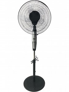 [Hot Item] Oscillating Cooling Solar Stand Fan Pedestal 18 Inch with Remote Control