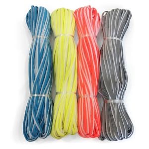 [Hot Item] Elastic Binding Tape Waterproof Cotton Bias Binding Tape Silver Reflective Safety Piping