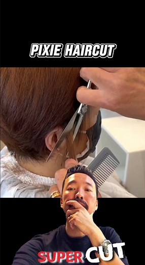 #pixiecut #bobhaircut #haircut #supercut #kennethsiu #supercoach #hikariscissors | Kenneth Siu Super Coach