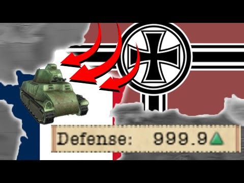 Can Defensive Tanks ONLY Hold FRANCE?