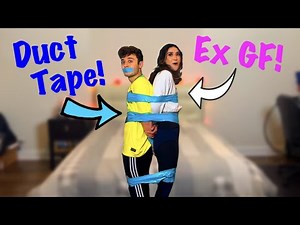 Extreme EX GIRLFRIEND Duct Tape Escape CHALLENGE!!! *PAINFUL* **PUNISHMENT**