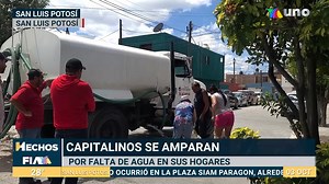 #NOTICIA | Por falta de agua en los hogares potosinosexisten 10 amparos en contra del ayuntamiento capitalino, realizados por ciudadanos para exigir el servicio de agua potable | TV Azteca San Luis Potosí | Facebook