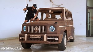 Mercedes G63 Under the Hands of a Master Carpenter #ndwoodart #mercedesbenz | ND - Woodworking Art