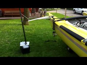 Hydroil catamaran hobie 18