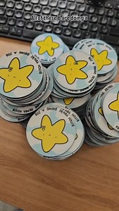 1K views · 27 reactions | All my "bitch, you're doing a job" magnets are on sale for $4 right now. They misprinted so many times! They look great in a stationery position but when you tikt it, you'll see some funky indentations. #magnets #stationery | Jem and Cozy | Facebook