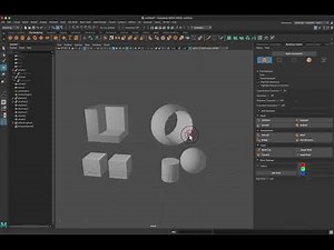 Create a Boolean Operation in Maya