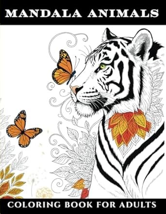 Amazon.com: Mandala Animals Coloring Book for Adults: Nature Patterns, Wild Creature Art, Designs for Stress Relief, Mindfulness, Relaxation, and Creativity: 9798319468079: Wize, Darlene: Libros