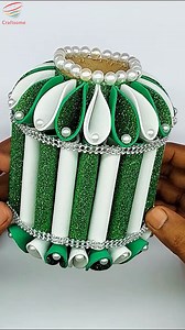 18K views · 308 reactions | decoration. Made with simple materials, these handmade vases are ideal for gifting, table décor, room decoration, and surprise setups. Add a personal touch to your Valentine celebration with creative flower vase designs that express love and elegance beautifully. #ValentinesDayDecor #FlowerVaseIdeas #DIYValentineDecor | Craftsome | Facebook