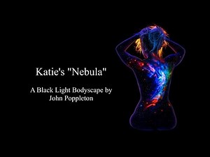 UV Body Painting - Katie's "Nebula"