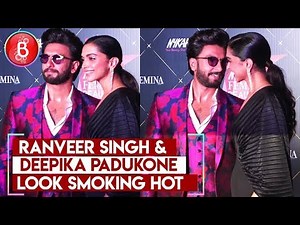 Ranveer Singh & Deepika Padukone Look Smoking Hot As They Walk In For Femina Awards