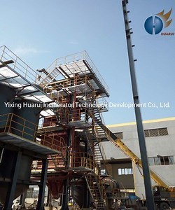 [Hot Item] Fully Burning Total Waste Disposal Hospital Garbage Rotary Kiln Incinerator China Manufacture