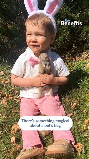 Every pet hug is a dose of pure joy that fills your heart with unconditional care #love #pets #furrybuddies #hugs | Poke My Heart