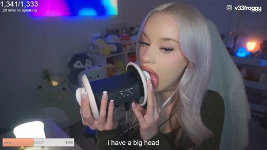 Veronika ASMR - Ear Licking
