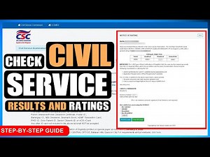 HOW TO CHECK CIVIL SERVICE RESULT | STEP-BY-STEP GUIDE