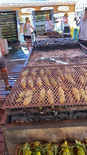 Frank and I worked at the Corn Roast today. It was hot…our jokes were not. See the corny fun at 10 tonight on WCCO. | Chris Shaffer WCCO