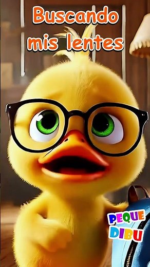 ¿Dónde están mis lentes? 👓🐥 El Patito Mateo | #PequeDibu 🌈