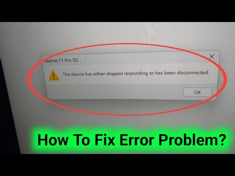 How to Fix The Device Has Either Stopped Responding Or Has Been Disconnected Problem?