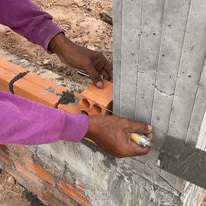 24K views · 253 reactions | How To Build Your Own Brick Wall With Homemade Tools | DIY crafts PR | Facebook