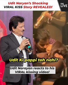 Udit Naryan Has NO REGRETS | Shocking VIRAL KISS Story REVEALED! Udit Narayan reveals the story behind his viral kissing video with a female fan! What was the reality behind the kiss? the singer reveals. #UditNarayan #Bollywood #Trending #News | The Live