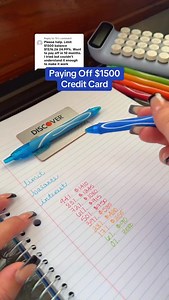 2.6K views · 719 reactions | When we have credit cards with lower limits we should be able to get them paid off quickly! Hopefully they can pay off this $1500 credit card in less than 10 months! #credit #score #tips #creditcard #card | Ashallaboutmoney | Facebook