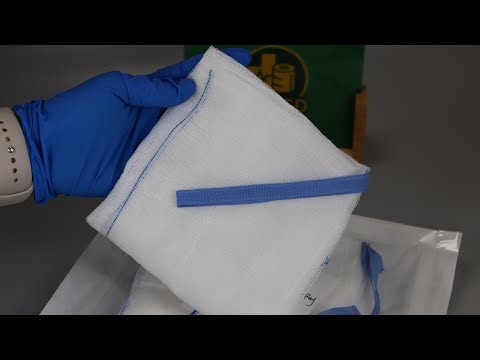 Hospital Medical 100% Cotton Medical Compressed Gauze Sponge Gauze Lap Sponge