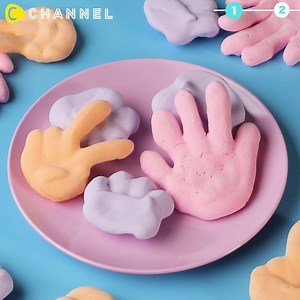 Paper, Scissors, Rock! Marshmallows via C Channel Food | C Channel