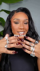 200 reactions · 27 comments | Ring tour from our collection! #rings #jewelry #haul | Ebony Mackey | Facebook