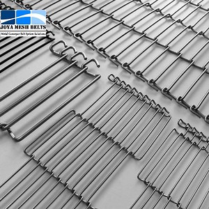 [Hot Item] Stainless Steel Chocolate Chain Link Flex Ladder Wire Mesh Conveyor Belt for Bread Factory