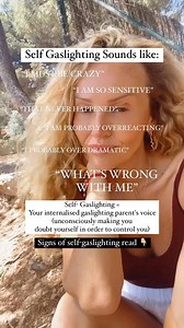Self Gaslighting 💡 it is self blaming and self shaming where you hold yourself responsible for a situation that was not your fault. Signs of self-gaslighting:👇🏼 ✨ dismissing your own emotions ✨ not allowing yourself the help you need ✨ invalidating your personal experience ✨ not trusting your own judgment ✨ shaming yourself for your feelings ✨ blaming yourself for others’ bad behaviour” Xox Aneta #holisticcoach #mindbodysoul #mentalhealth #personalgrowth #spirituality #gaslighting #traumareco