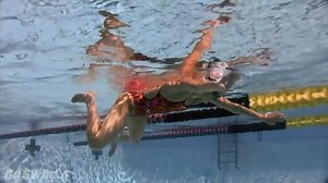 This Jessica Hardy drill builds coordination, kick speed, and feel for the water in breaststroke. https://www.goswim.tv/lessons/1308-sculling-with-eggbeater-kick #swimming #breaststroke #sculling | GoSwim.tv