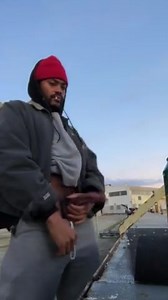 Homie busts nut outside warehouse