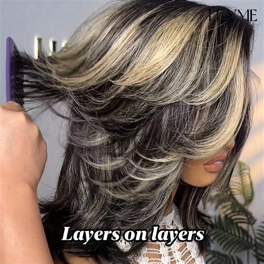 287 reactions · 9 comments | Fall in Love with Our Honey Blonde Layered Wavy Wig! ✨ https://bit.ly/3Offv5L Enjoy instant glam with the new shade Featuring Glueless HD Minimalist Lace, just throw it on and go for effortless style!  Hair: @luvmehair Effortlessly Chic Layered Haircut Wavy Glueless HD Minimalist Lace Short Wig #luvmehair #wiginstall #wiginstall #hairstyle #frontalwig | Luvme Hair | Facebook