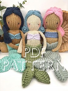 Mermaid - Knitting Machine Pattern PDF Download for Addi Sentro - Etsy