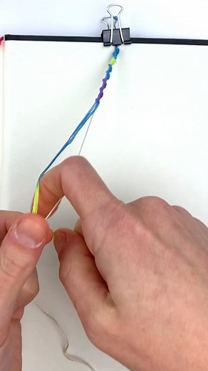 1.6K views · 11 reactions | Let's make a colorful spiral hemp bracelet! More details on the site #hempbracelet #friendshipbracelets #hemp #spiralbracelet #handmadebracelets | Twitchetts | Facebook