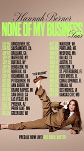 Your toxic trait? Waiting too long to buy tickets. Don’t. ⚠️Last chance for Hannah Berner PRE-SALE tickets. Use code BUTTER through 11:59pm. 杻 https://tinyurl.com/y2c5h24h | Meyer Theatre | Facebook