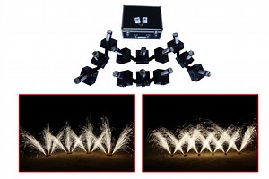[Hot Item] Fireworks Firing System Multi Shaped 12cue Stage Fountain System Cold Fountain System