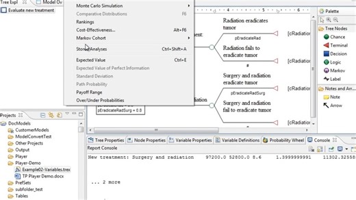 Create a TreeAge Pro Player Model