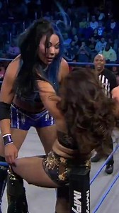 7.4M views · 29K reactions | Mickie James gives Mia Yim a smooch before flying off the top rope! #ImpactWrestling #BoundForGlory #MickieJames #MiaYim #impact #Wrestling #kisses | TNA Wrestling | Facebook