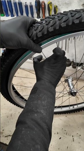 Installing a Tire with No Tools!