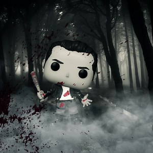 This exclusive Bloody Negan Funko Pop! is almost yours. Buy it with the latest #TWDSupplyDrop box today. | The Walking Dead