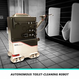 2.2K views · 36 reactions | This robot deep-cleans office toilets autonomously. | Myshify | Facebook