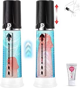 Penis Vacuum Pump Sex Toys - Male Manual Penis Enlargement Extend Pumps & Enlargers to Enlarge Penis and Improve Erection for Men Adult Toys & Games, Only Need One Hand to Operate