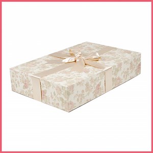 [Hot Item] Extra Large Custom Printed Cardboard Silk Wedding Gown Preservation Box