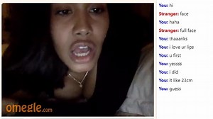 What do you feed that thing? // Omegle Milf // Lip tease // Big dick reaction
